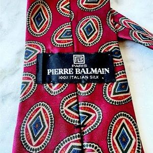 *VINTAGE* BALMAIN • Pierre Balmain Silk Tie • excellent vintage condition